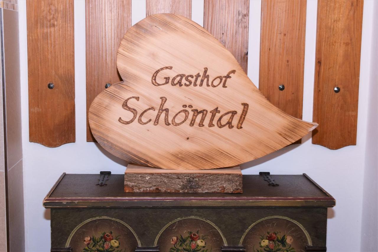 Gasthof Schoental Oberau Exterior foto